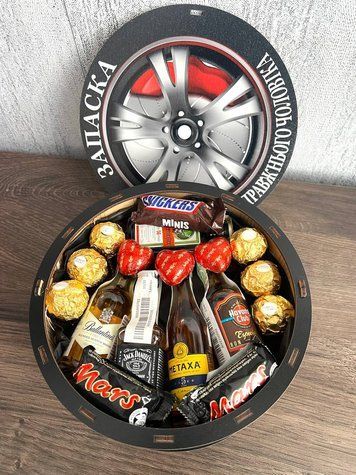 Подарунковий набір "Запаска" з мініатюрками 1002 фото